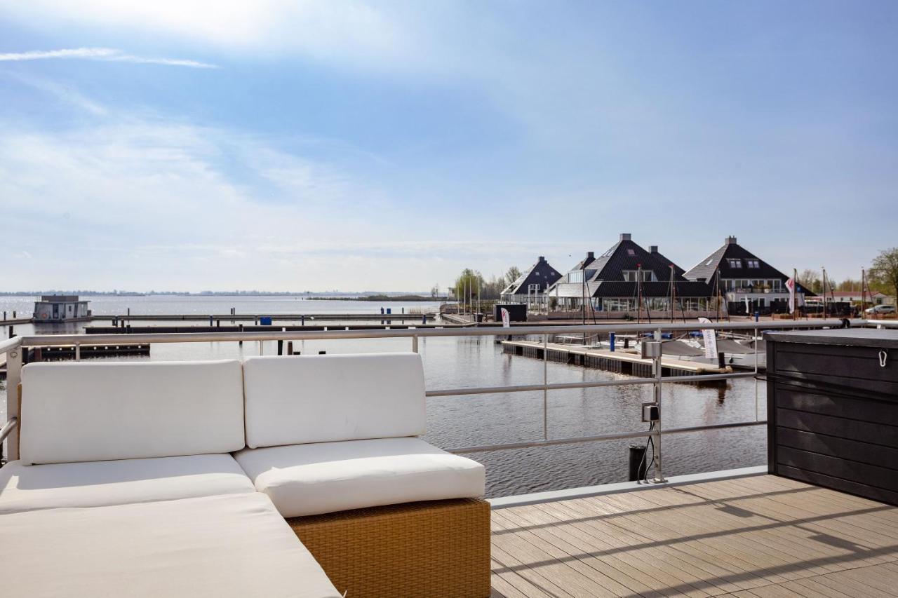 Welcome In - Houseboat Agua Dolce Met Tuin, Paviljoenwei 4, Sneek - Оффінгавір Екстер'єр фото