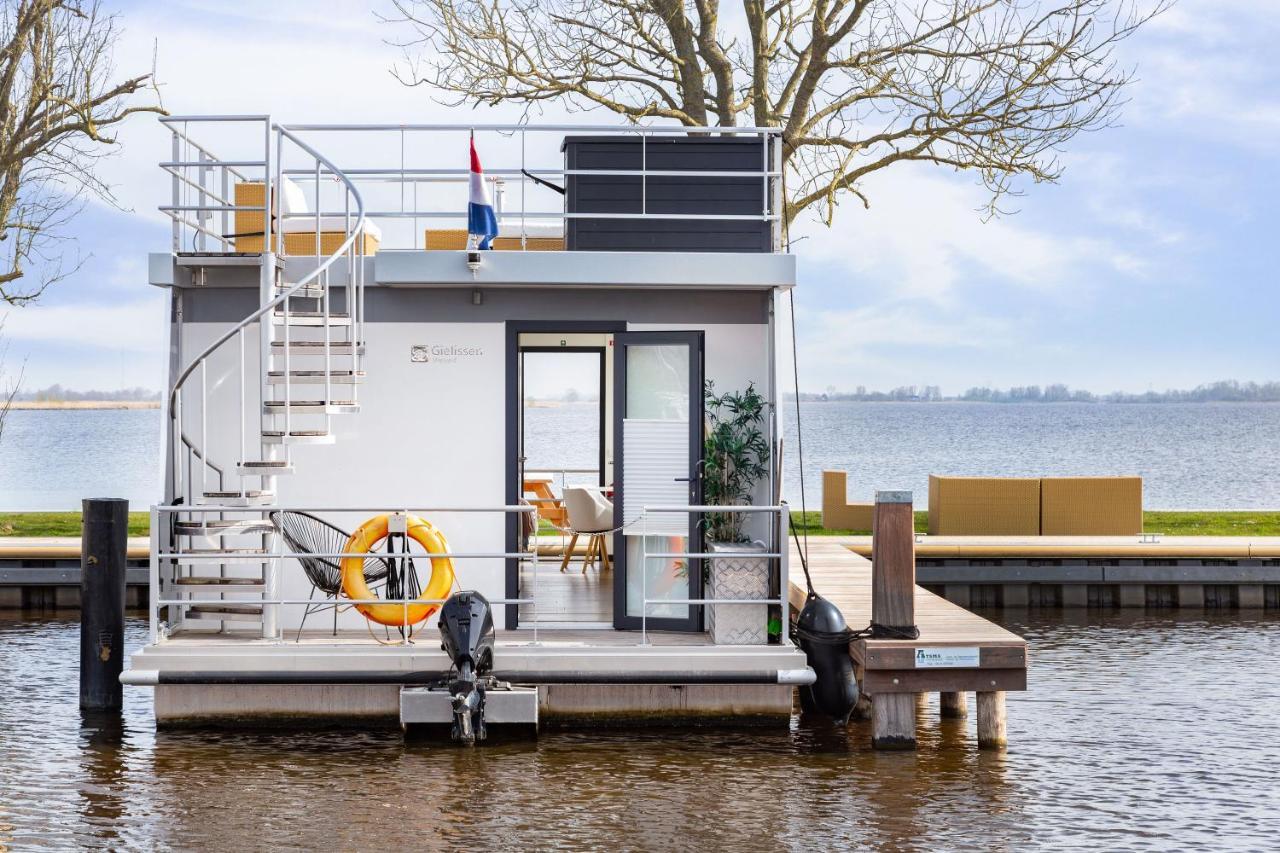 Welcome In - Houseboat Agua Dolce Met Tuin, Paviljoenwei 4, Sneek - Оффінгавір Екстер'єр фото