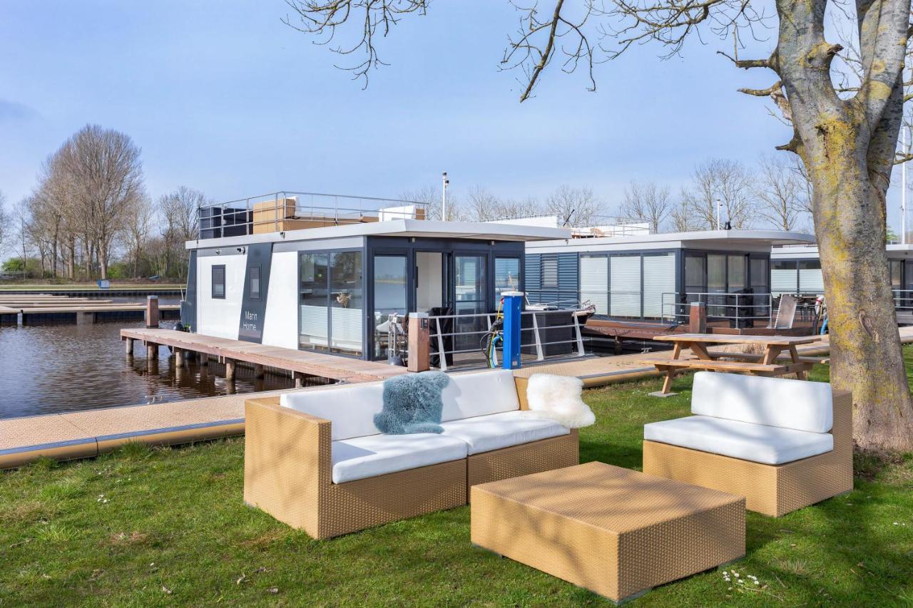 Welcome In - Houseboat Agua Dolce Met Tuin, Paviljoenwei 4, Sneek - Оффінгавір Екстер'єр фото