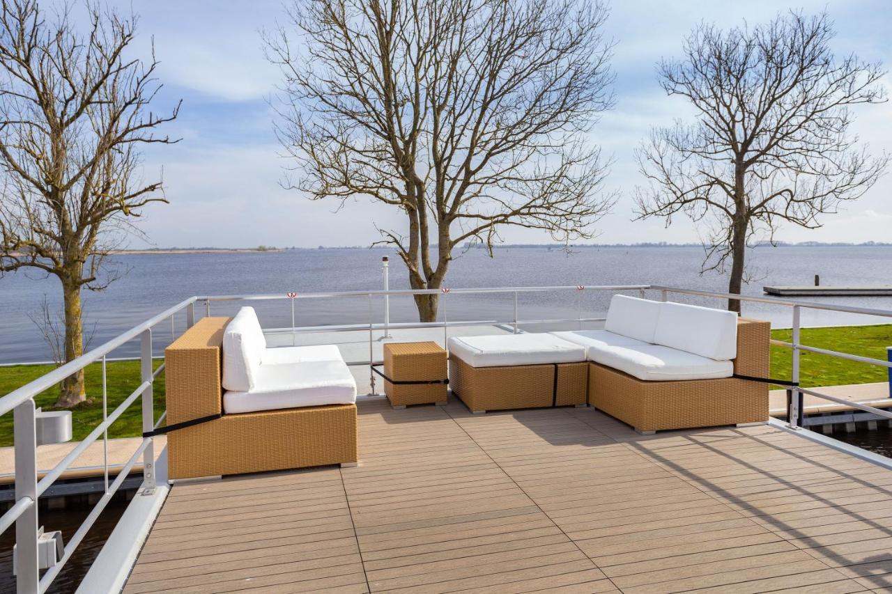 Welcome In - Houseboat Agua Dolce Met Tuin, Paviljoenwei 4, Sneek - Оффінгавір Екстер'єр фото
